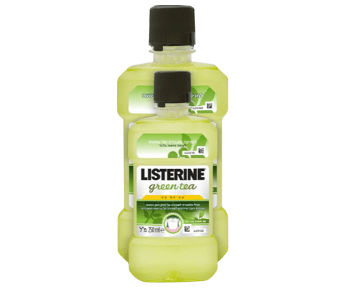 מארז שטיפת פה | עם תמצית תה ירוק | 250+500 מ