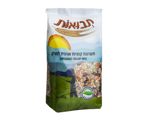 תבואות - תערובת קטניות אורגניות - 500 גרם