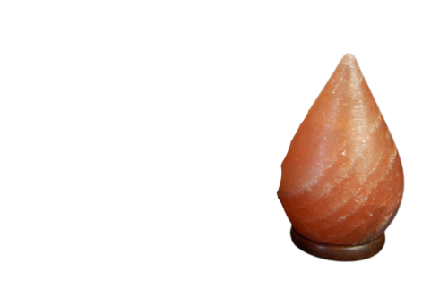 מנורת מלח | מעוגלת עם שפיץ למעלה