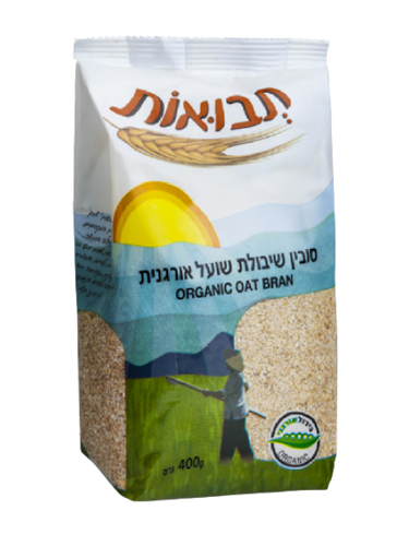 סובין | שיבולת שועל | אורגני | 400גרם
