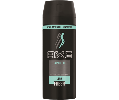 AXE - דאודורנט בודי ספריי אפולו לגבר 150 מ"ל