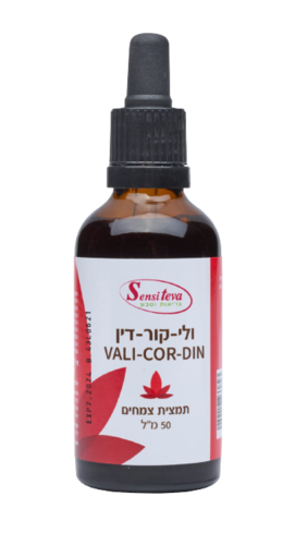 ולי קור דין | סנסי טבע | תמצית צמחים | מכיל 50 מ