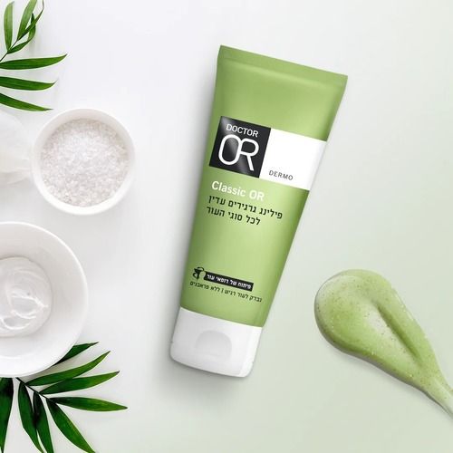 פילינג גרגירים עדין לכל סוגי העור | מכיל 100 מ