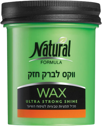 נטורל פורמולה | ווקס לברק חזק | מכיל 120 מ"ל