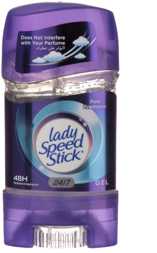 ליידי ספיד סטיק | דאודורנט ג'ל | פיור פרשנס | 24/7