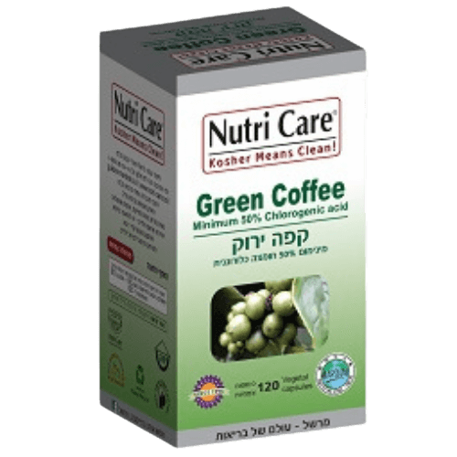 קפה ירוק נוטרי קר - 120 כמוסות נוטרי קר | Nutri Care