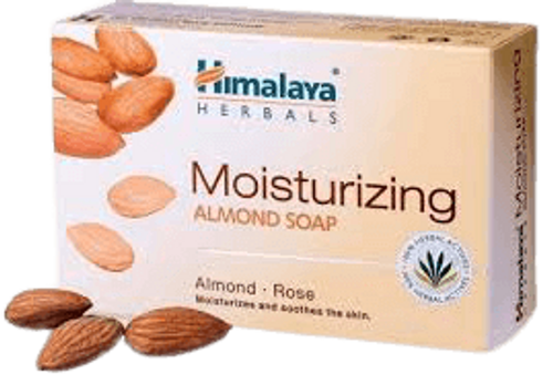 הימלאיה | סבון גוף ללחות | שקד | ורד | 75גרם הימלאיה | Himalaya