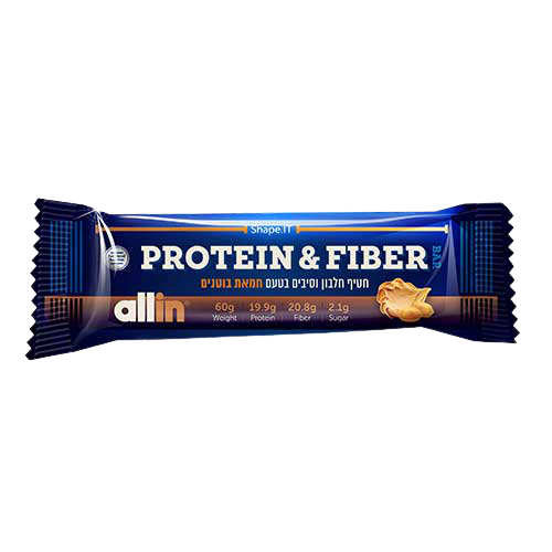 אול אין | חטיף | סיבים תזונתיים | All-in Fiber Protein אול-אין | ALLIN