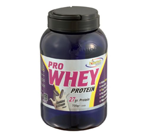 Pro Whey מכיל 700 גרם בד