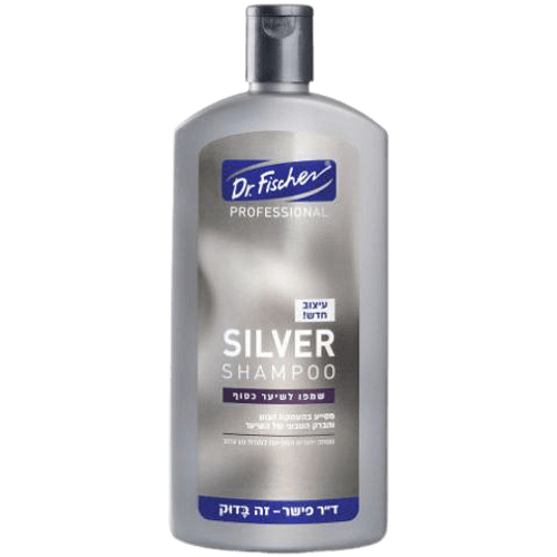 דוקטור פישר | SILVER | שמפו לשיער כסוף | 400מ