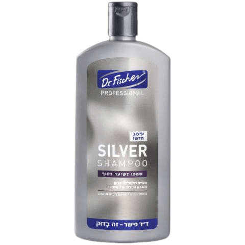דוקטור פישר | SILVER | שמפו לשיער כסוף | 400מ"ל ד"ר פישר | Dr. Fischer