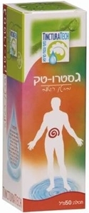 גסטרו טק | מכיל 50 מ"ל | תמצית צמחים |  טינקטורה טק | Tinctura Tech