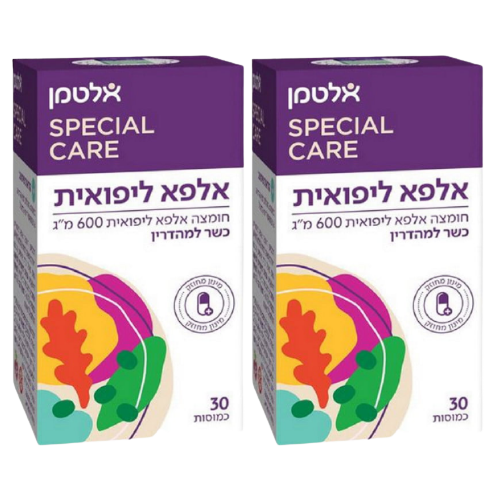 מבצע רביעיה | אלפא ליפואית | מכיל 600 מ