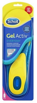 רפידות ליום-יום | לנשים | Gel Activ | מסייעת בבלימת זעזועים זעירים ביעילות | ד"ר שול | Dr. Scholl