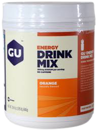 אבקת משקה איזוטוני | בטעם תפוז | 840 גרם ג'י יו אנרג'י | GU Energy	