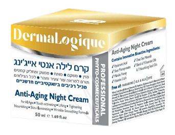 DermaLogique | קרם לילה לפנים | אנטי אייג