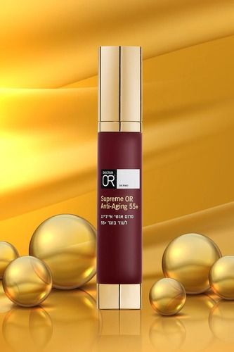 סרום אנטי אייג'ינג לעור בוגר+55 | לחידוש והזנת עור הפנים והצוואר |  SUPREME OR -  ד