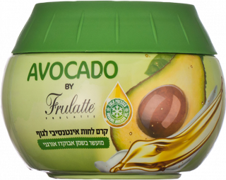 קרם לחות | אינטנסיבי לגוף | מועשר בשמן אבוקדו אורגני | מכיל 250 מ