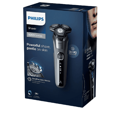 מכונת גילוח | פיליפס | PHILIPS S5587 | בעלת 3 ראשים | גילוח רטוב או יבש 