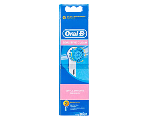 ראש למברשת שיניים חשמלית |  2 יחידות Oral B | אורל בי 