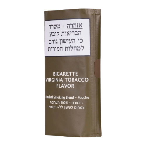 100 אחוז תערובת צמחים לעישון | ללא ניקוטין | VIRGINIA FLAVOR | בטעם וירג