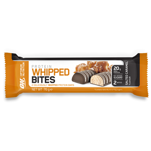 חטיף חלבון Optimum Nutrition Whipped Bites בטעם קרמל מלוח - 76 גרם אופטימום נוטרישן | Optimum Nutrition