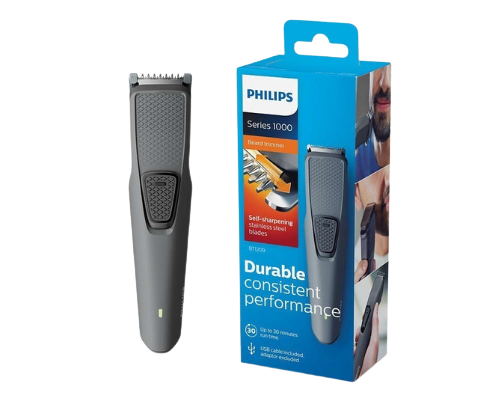 מכונה לעיצוב זקן של פיליפס PHILIPS BT1209 | מכונת תספורת נטענת לסידור ועיצוב זקן של חברת פיליפס המכונה שמבטיחה תוצאה מעולה מושלמת .