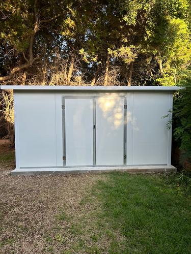 מחסן גינה מפנל מבודד Garden Top מחיר למטר רץ דגם EverGreen