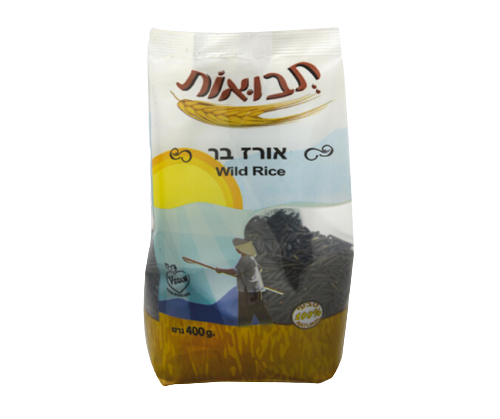 תבואות - אורז בר - 400 גרם