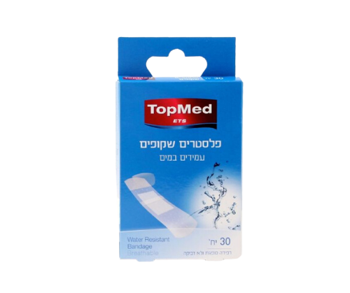 פלסטר שקוף | 30יח | עמידים במים | הגנה לכל מטרה