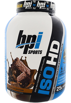 BPI - ISOLATE PROTEIN POWDER | אבקת חלבון | בטעם שוקולד בראוניס | 2.208 ק"ג |  בי.פי.איי | BPI