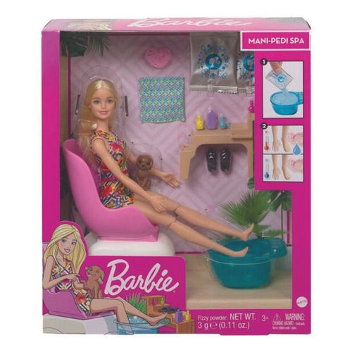 ברבי בובה ומכון יופי GHN07 לילדים BARBIE