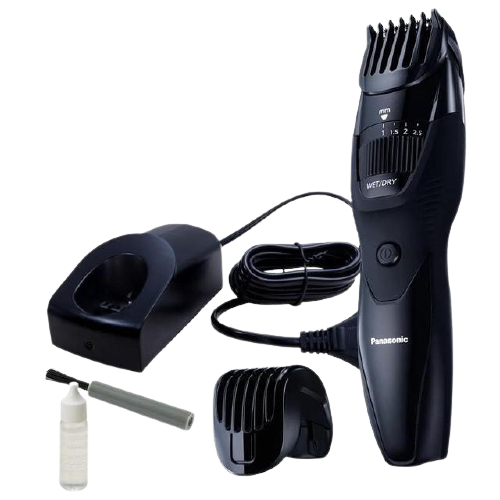 מכונה דו שימושית - תספורת + עיצוב הזקן -מבית PANASONIC- ER-GB42-K