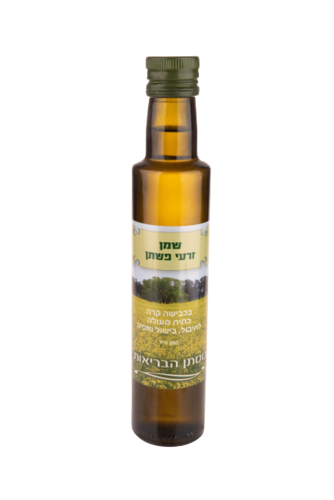 שמן זרעי פשתן בכבישה קרה לבישול תיבול ואפייה - 250 מ"ל | המילניום