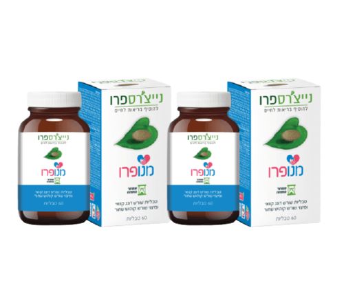 מנופרו - 120 כמוסות menopro נופר | Nufar