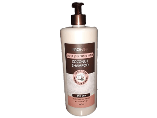 פרוהייר | שמפו טיפולי | ללא מלחים | שמן קוקוס | ליטר 1 |  פרוהייר | PROHAIR
