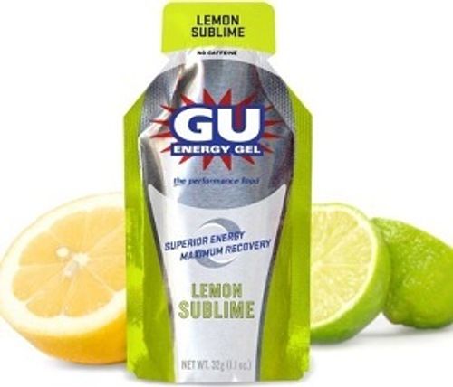 ג'ל אנרגיה | ENERGY GEL GU | בטעם לימון | מכיל 24 יח' |  ג'י יו אנרג'י | GU Energy	