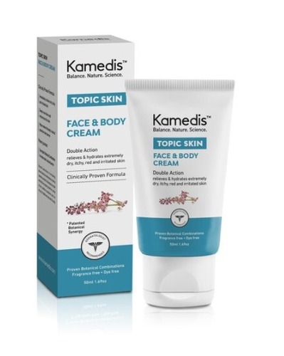 קרם לחות טיפולי לעור יבש עד יבש במיוחד CALM CREAM | לפנים ולגוף | מכיל 50 מ"ל | קמדיס | Kamedis