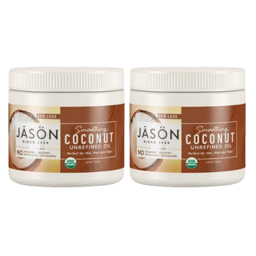 מבצע זוגי | ג'ייסון | שמן קוקוס אורגני איכותי | מעניק חווית שימוש מענגת חושים לשיער ולעור | JASON ג'ייסון | JASON
