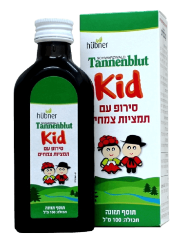 טננבלוט | סירופ עם תמציות צמחים | 100 מ"ל |  הובנר טננבלוט | Hubner Tannenblut
