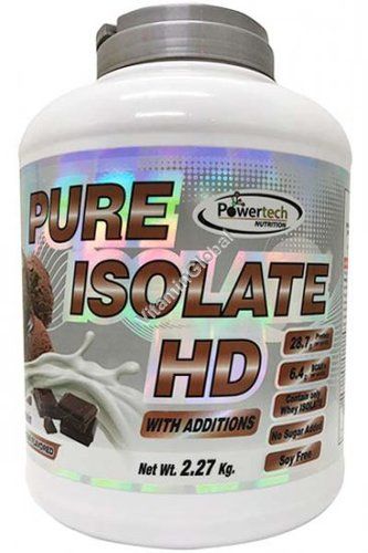 אבקת חלבון פאוורטק בטעם שוקולד | Pure Isolate HD אייזולט טהור | מכיל 1.8 ק