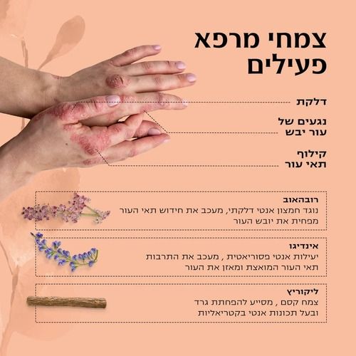 קרם גוף טיפולי לעור אדמומי, מגורה ומתקלף | PSO CONTROL | מכיל 100 מ