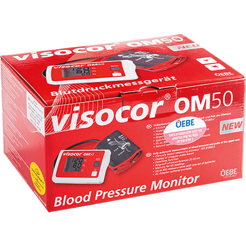 מד לחץ דם לזרוע דגם OM-50 | VISOCOR
