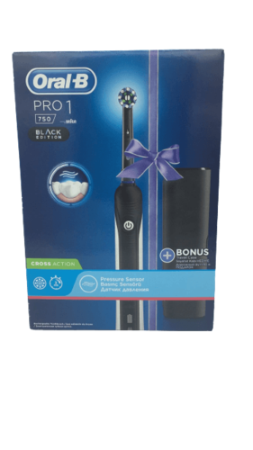 מברשת שיניים חשמלית אורל בי | Pro-1 750 Cross Action |