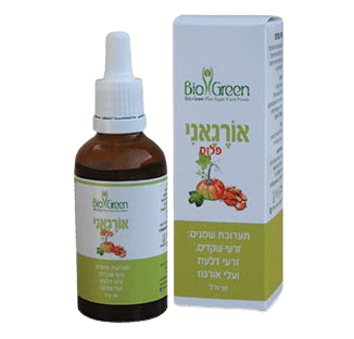 תערובת שמנים אורגאני פלוס | מכיל 50 מ"ל | ביו גרין | Bio Green