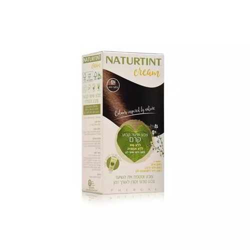 צבע לשיער | 6N | קרם | NATURTINT | ללא PPD | ללא אמוניה נטורטינט | NATURTINT