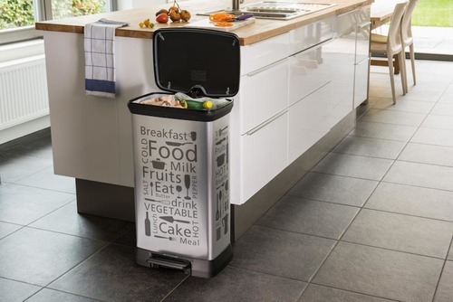 פח דקו 50 CURVER DECO BIN - מטבח
