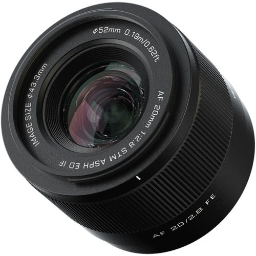 עדשה Viltrox AF 20mm f/2.8 FE for Sony E