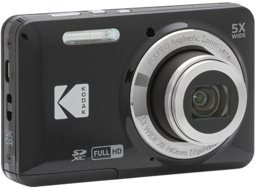 מצלמה קומפקטית קודאק צבע שחור Kodak Pixpro FZ55ברפאלי - refali.co.il