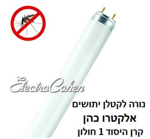 מארז זוג נורות לקטלן חרקים 6w